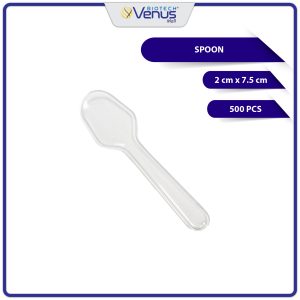 Disposable Mini Transparent Spoon