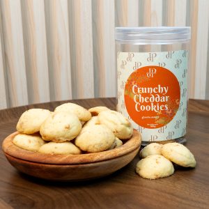 Crunchy Cheddar Cookies